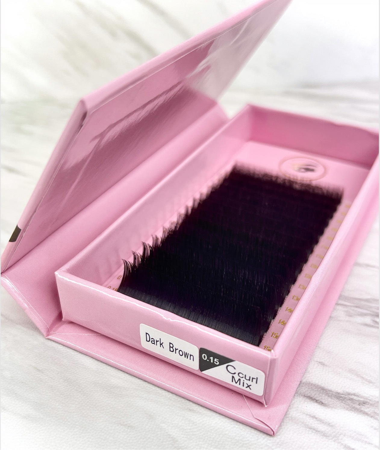 .15 Gourmet Chocolate Brown Lashes