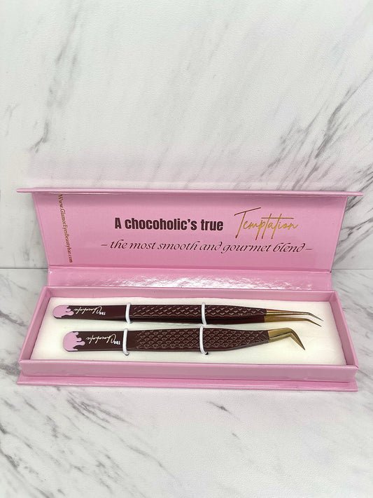 Divine Chocolate Tweezer Duo
