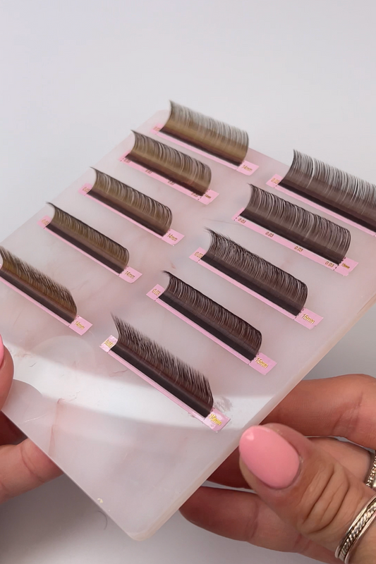 .03 Gourmet Milk Chocolate Brown Lashes
